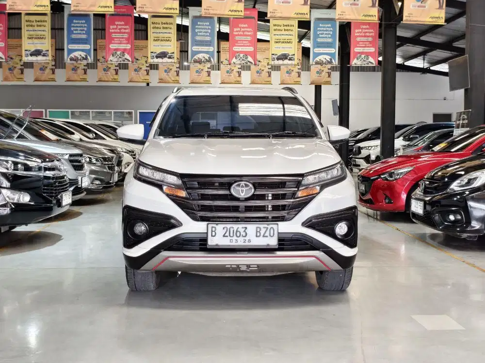 TERMURAH RUSH S TRD 2018 PUTIH AT PERFECT Dp 5jt pajak panjang NO PR