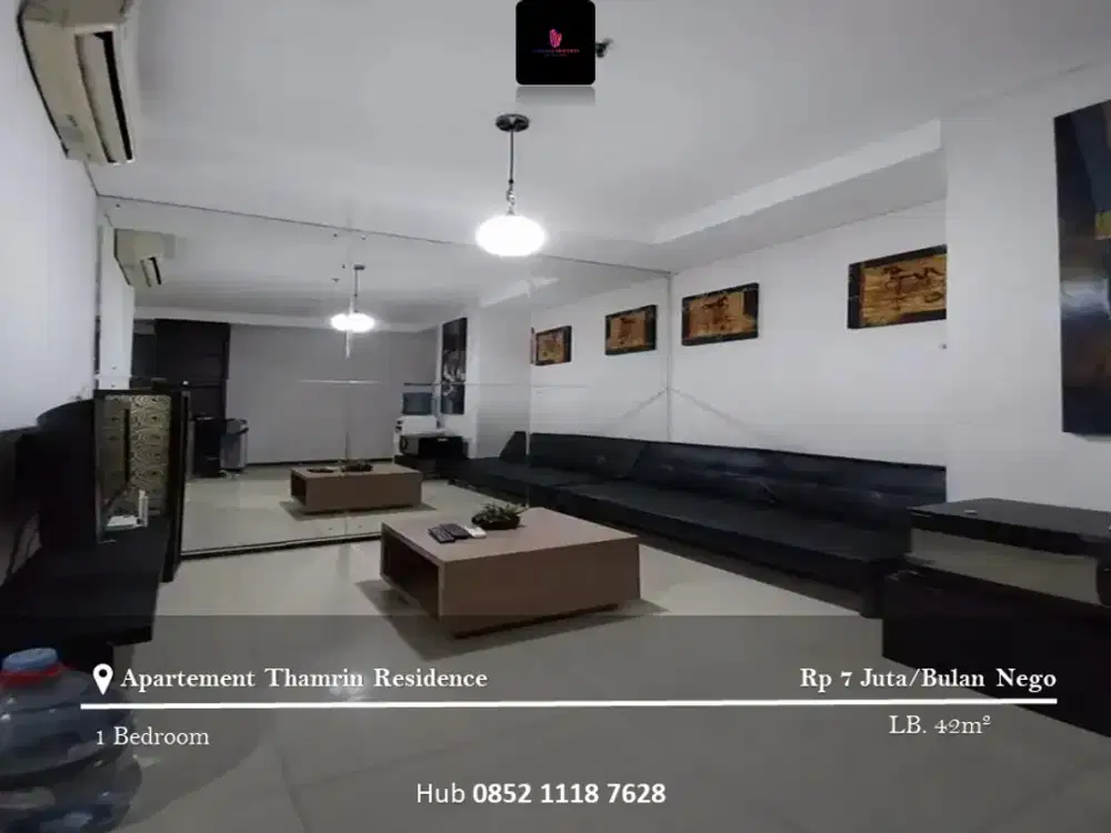 Disewakan Apartement Thamrin Residence 1BR full furnished