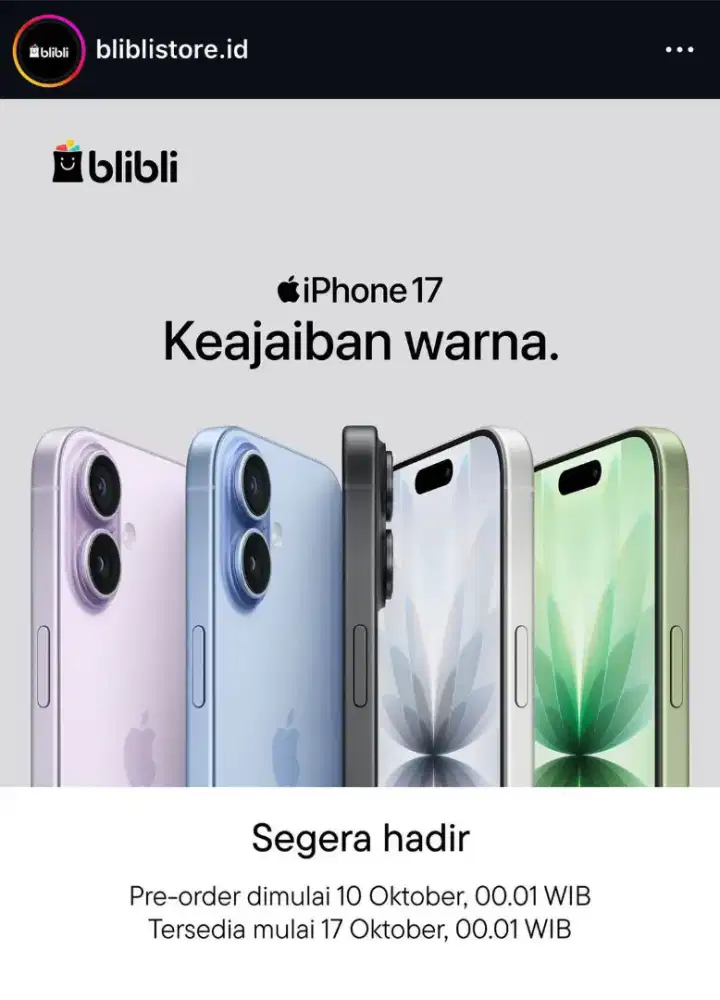Pre-Order iPhone 17