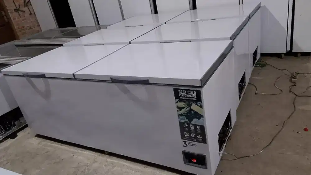 Frezer box berbagai macam kapasitas dan merk