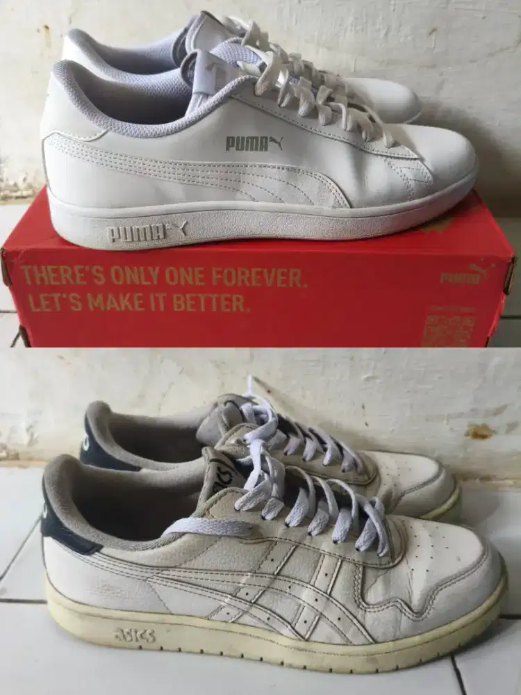 Sepatu asics & puma