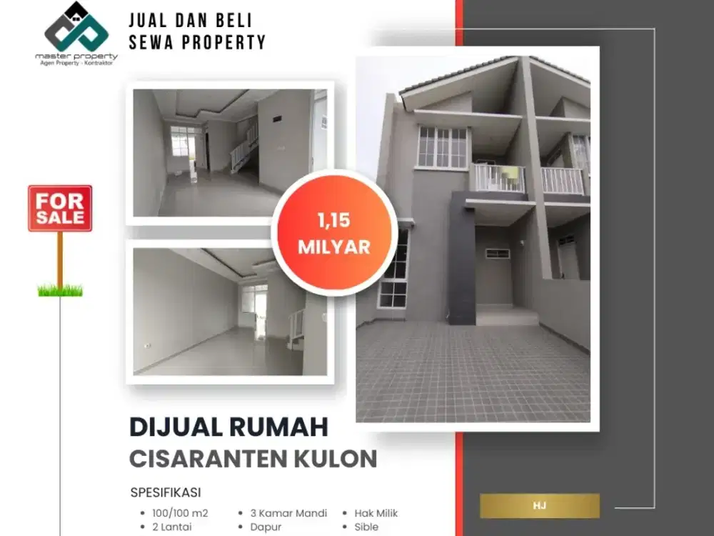 Rumah lux siap huni di Perumahan Cisaranten Kulon Arcamanik Bandung
