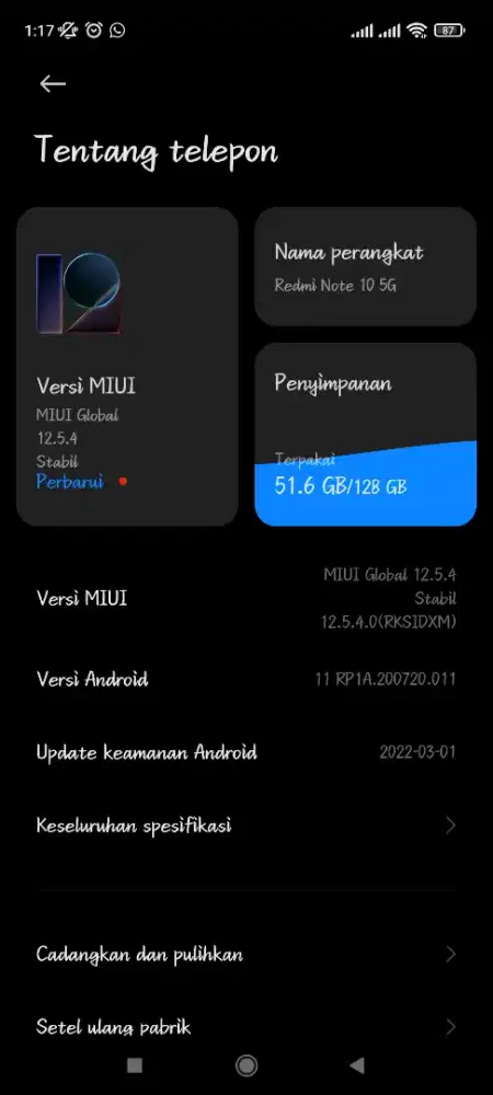 Xiaomi Redmi note 10 5G