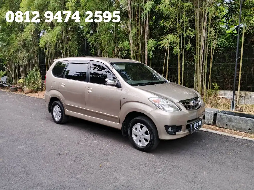 Toyota avanza G 2011 manual siap pakai