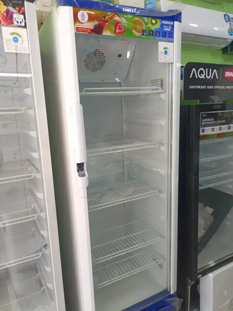 Freezer sanken 5 rak bisa kredit promo tanpa dp