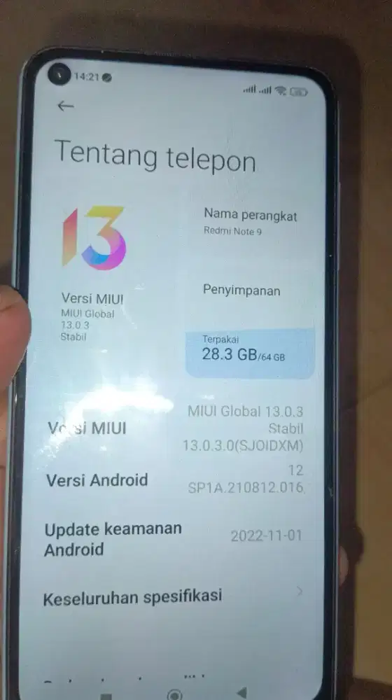Redmi Note 9 4/64GB