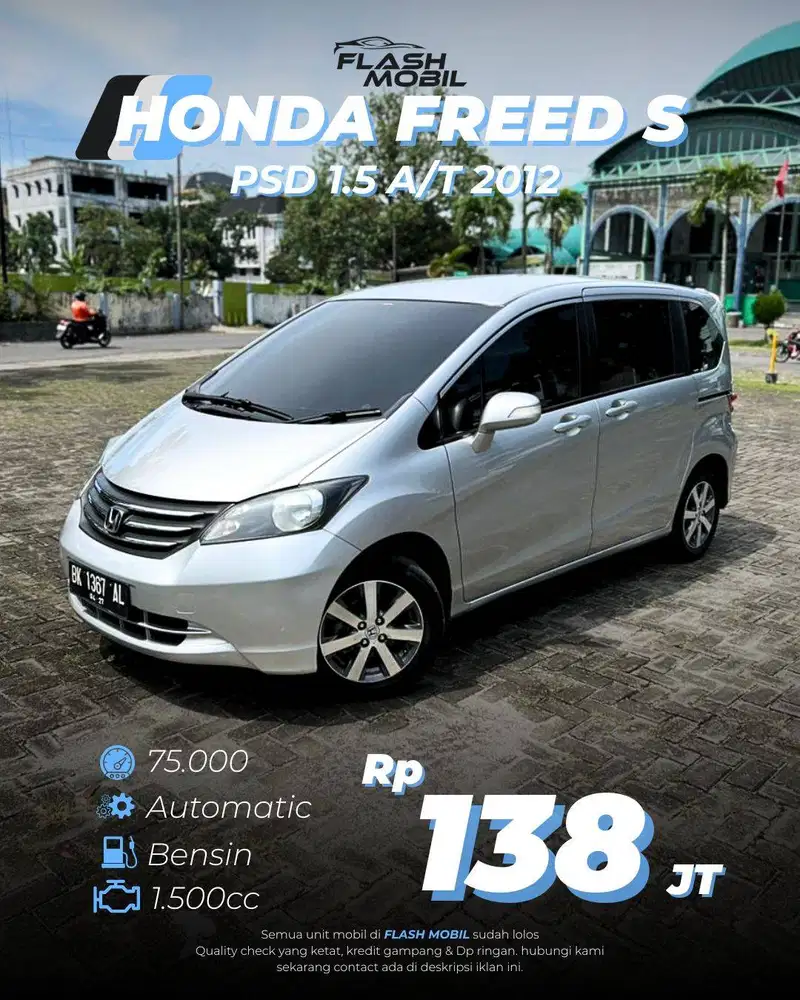 HONDA FREED S PSD 1.5 A/T 2012