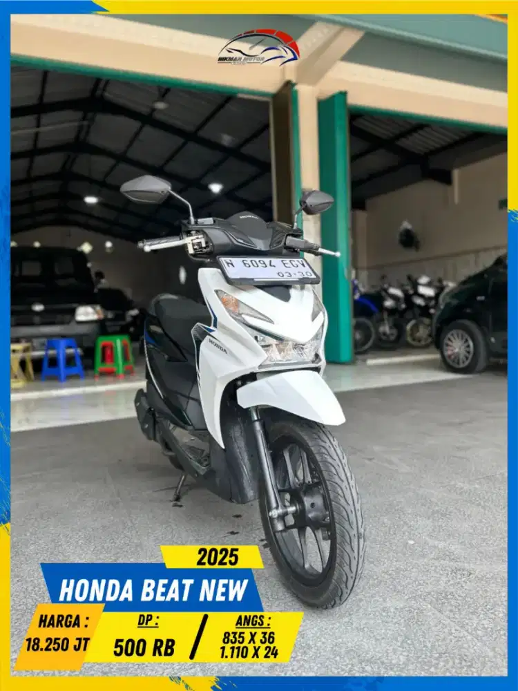 HONDA BEAT NEW 2025 BEKAS RASA BARU BOSSKU HIKMAH MOTOR KEPUH MALANG