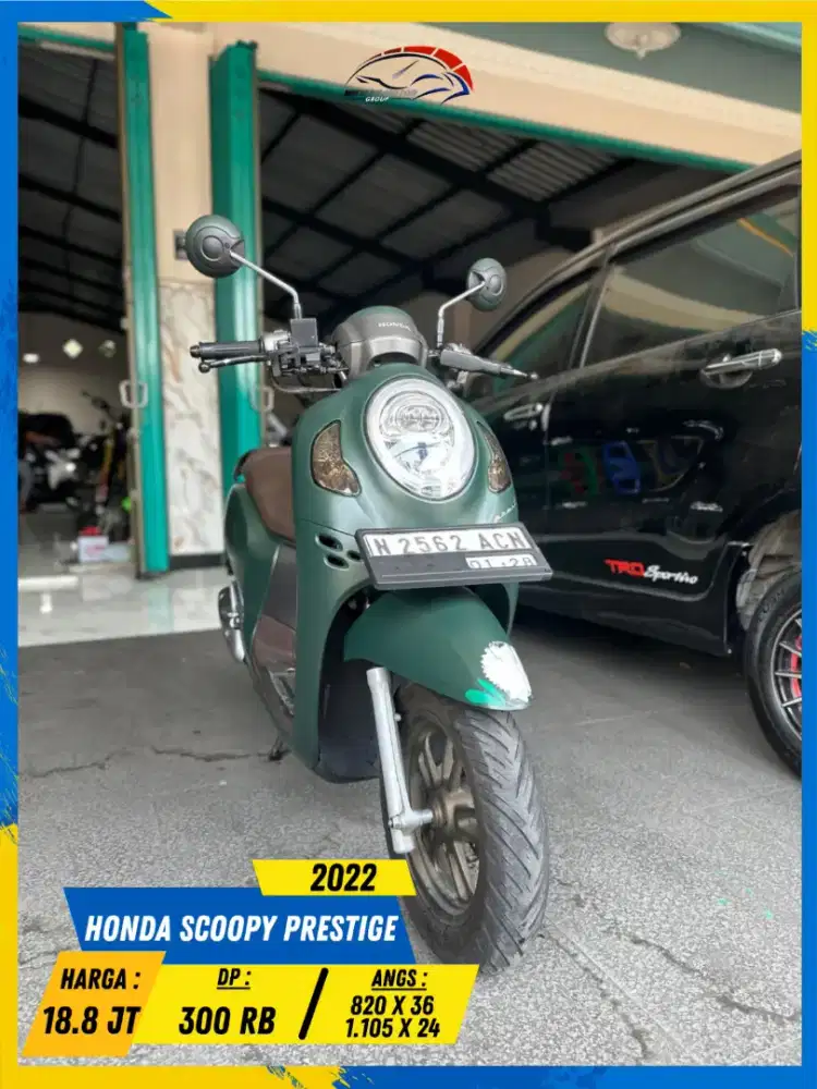 HONDA SCOOPY PRESTIGE 2022 GERCEP BOSS HIKMAH MOTOR KEPUH MALANG