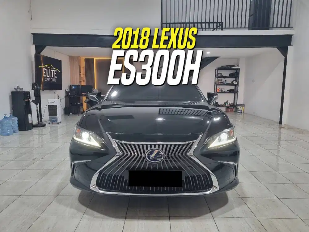 Lexus ES300h Ultra Luxury 2019 NIK 2018 Black on Brown Hitam ES300 h