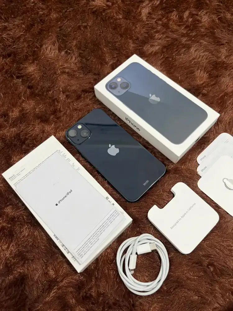 iPhone 13 128GB iBox Like New Garansi 29 Juli 2026 - Midnight