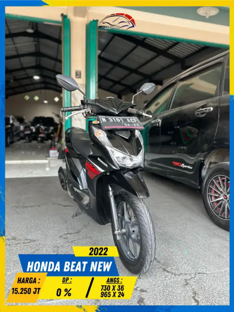 HONDA BEAT NEW 2022 SIAP GASSKEUN BOLOH HIKMAH MOTOR KEPUH MALANG