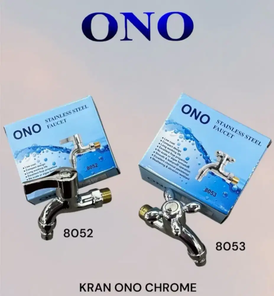 KRAN CABANG STAINLESS ONO