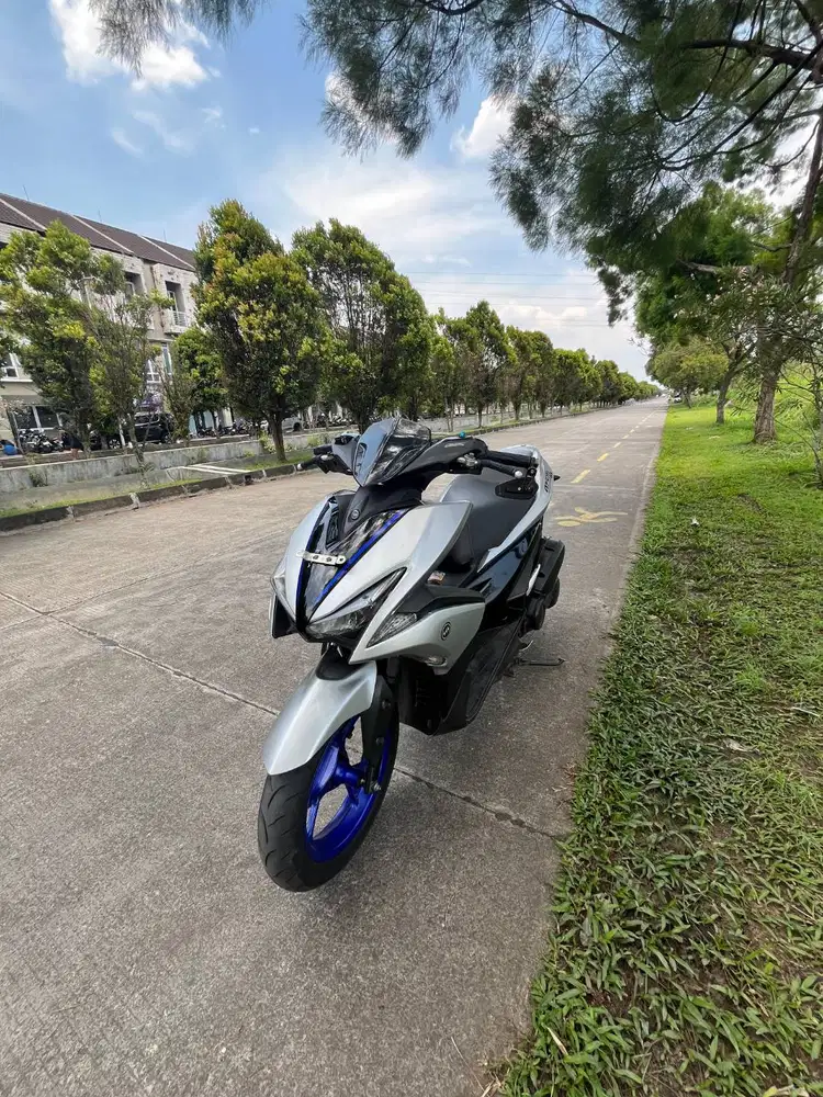 FOR SALE!!! YAMAHA AEROX TIPE R THN 2019 PERAK BIRU