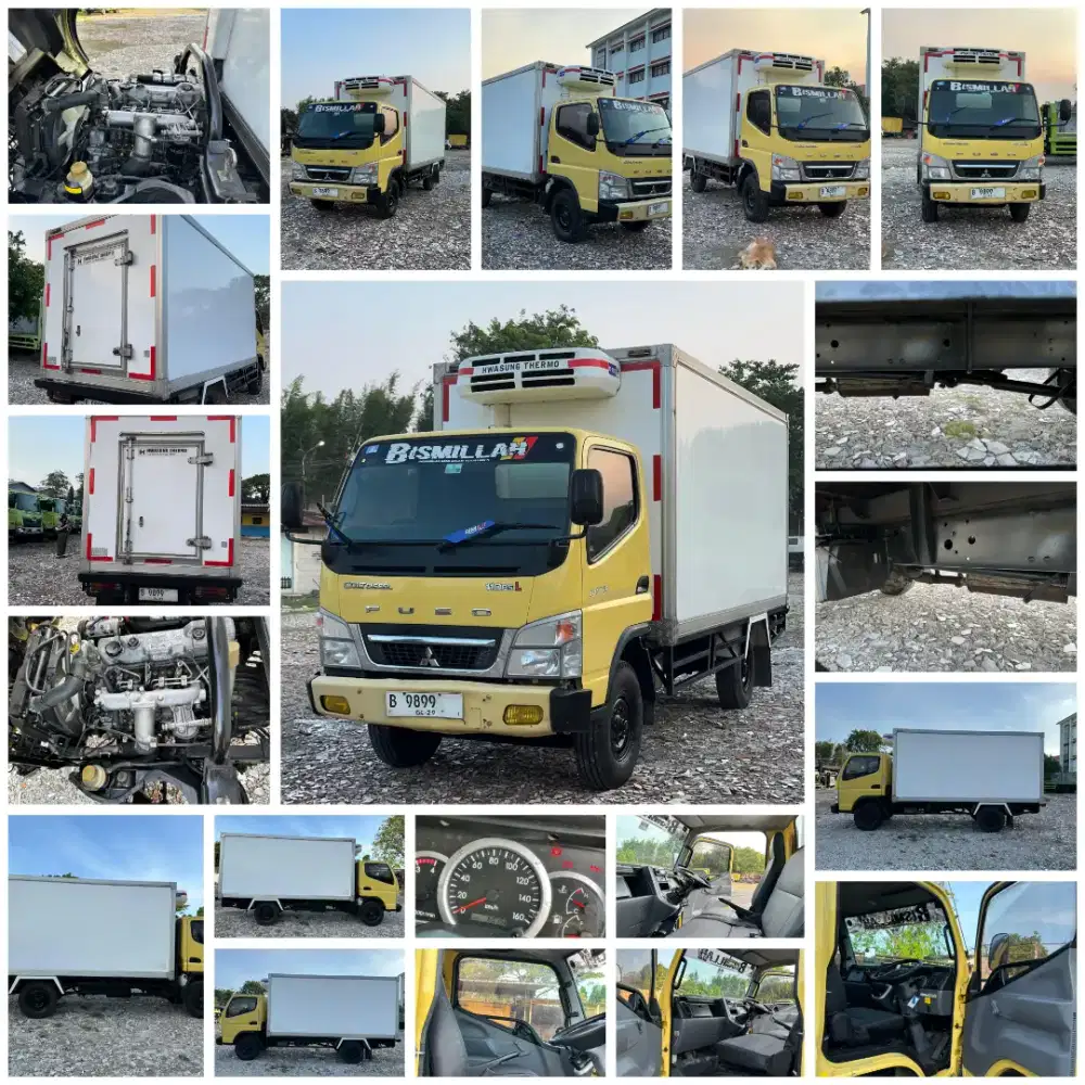 MITS.COLT DIESEL 110PS LONG SASIS BOK PENDINGIN SEPERTI BARU ISTIMEWA