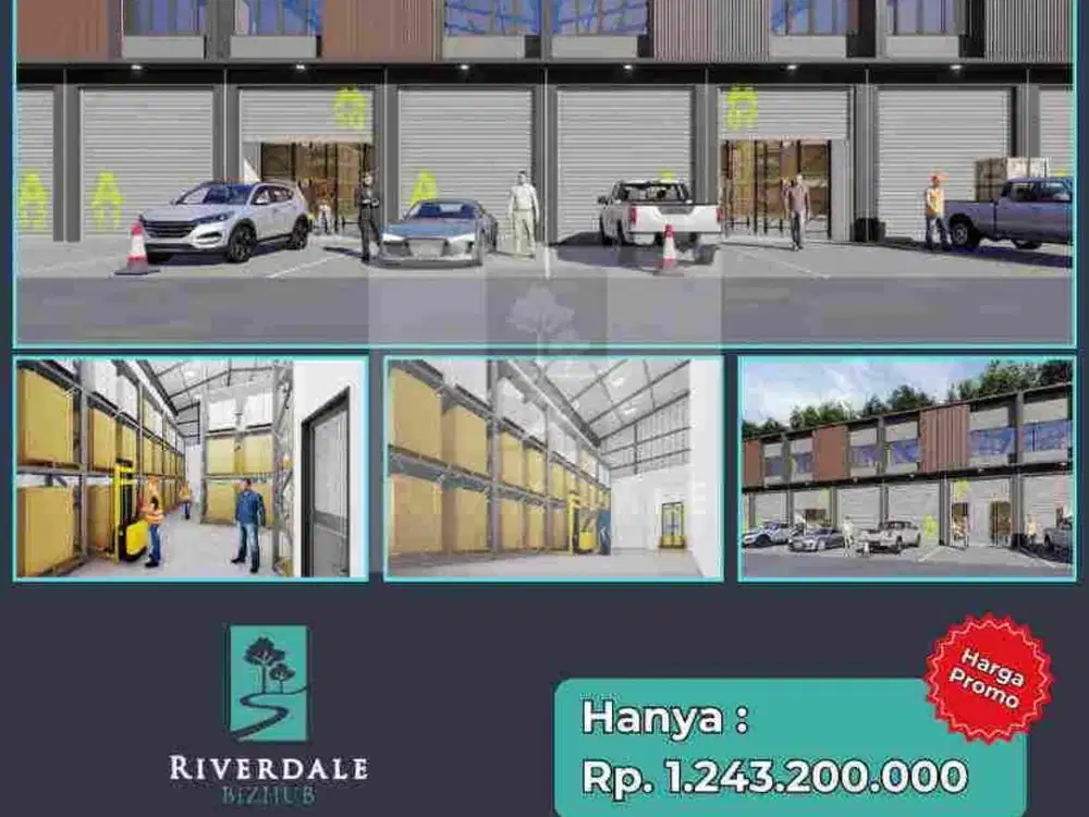 dijual ruko/gudang dengan luas dari 94,5 sampai 288 meter dengan tinggi 9 meter , bisa di jadikan kantor, showroom dan ruang penyimpanan, ruko/gudang kami berlokasi di cikarang barat dengan akses jalur provinsi yang membuat lokasi kami sangat strategis