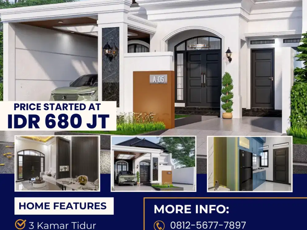 RUMAH MEWAH TANAH LUAS DEKAT PASAR DI BANDAR LAMPUNG