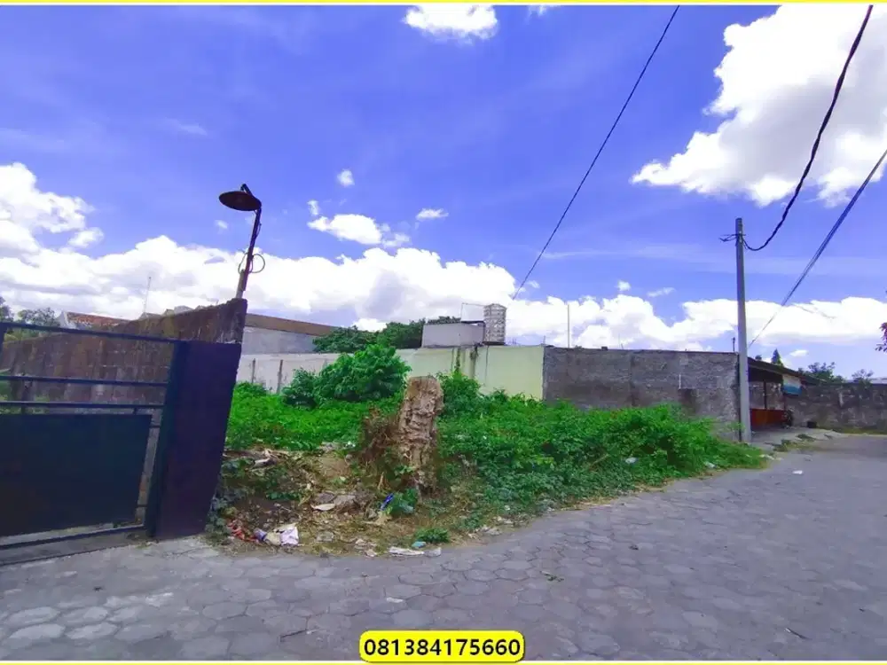 Selangkah Ke Ringroad Utara, tanah pekarangan dijual BU Belakang POLDA