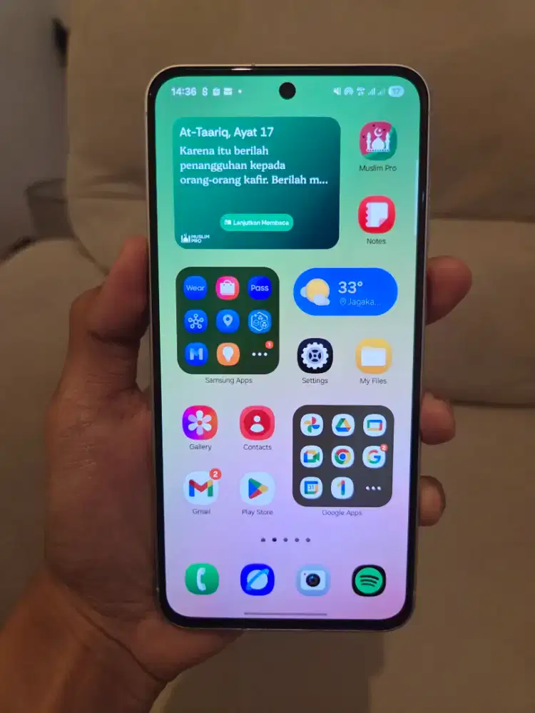 Samsung Galaxy A56 Putih 12/256 GB, Mulus Like a New