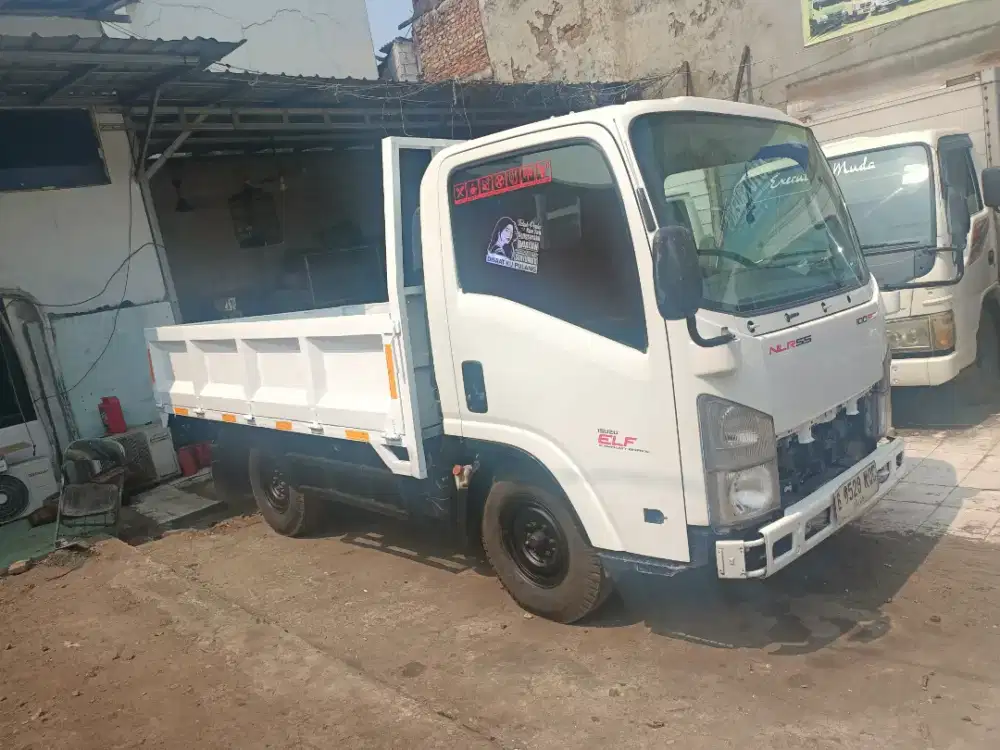 Isuzu ELF NLR55T ps100 engkel std bak 3way 2018