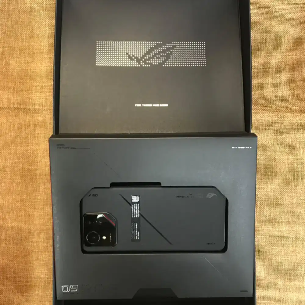 asus rog phone 9 Pro 5G 16/512GB Black super mulus Garansi Juli 2026