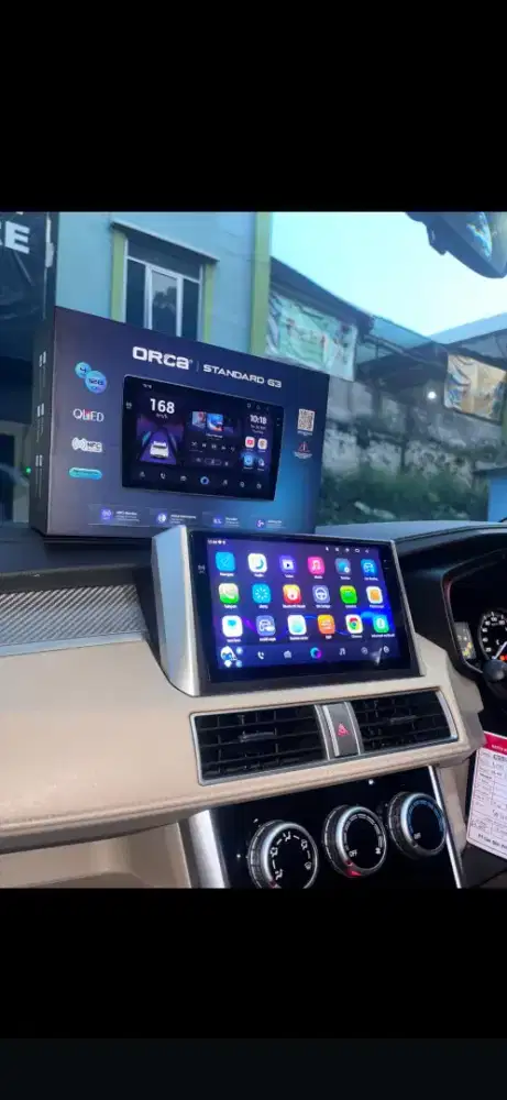 Android ORCA G3 Layar Qled 9 Inchi Ram4/128gb NFC+ Pemasangan