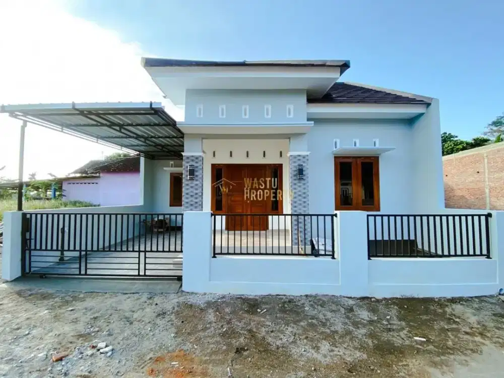 DIJUAL RUMAH MURAH, 500 JUTAAN DEKAT SMA NEGERI 1 PRAMBANAN
