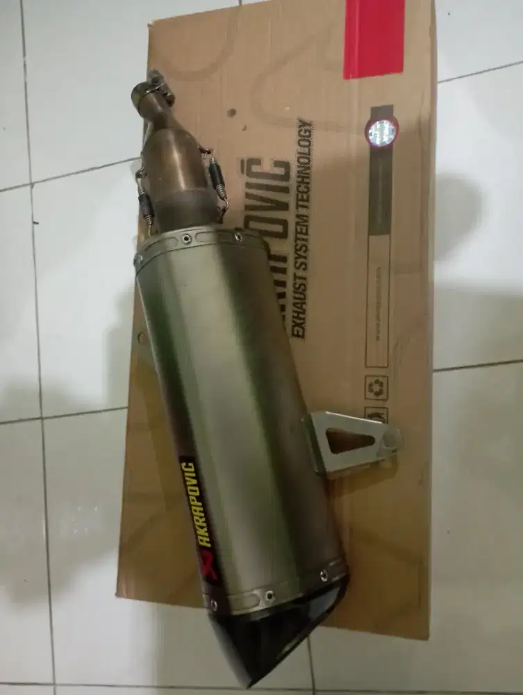 Knalpot akrapovic slovenia for Xmax