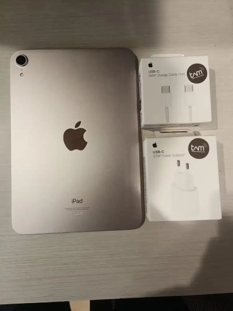 Ipad mini 6/64 ibox PA/A wifi only batangan 5,5jt 

Nominus