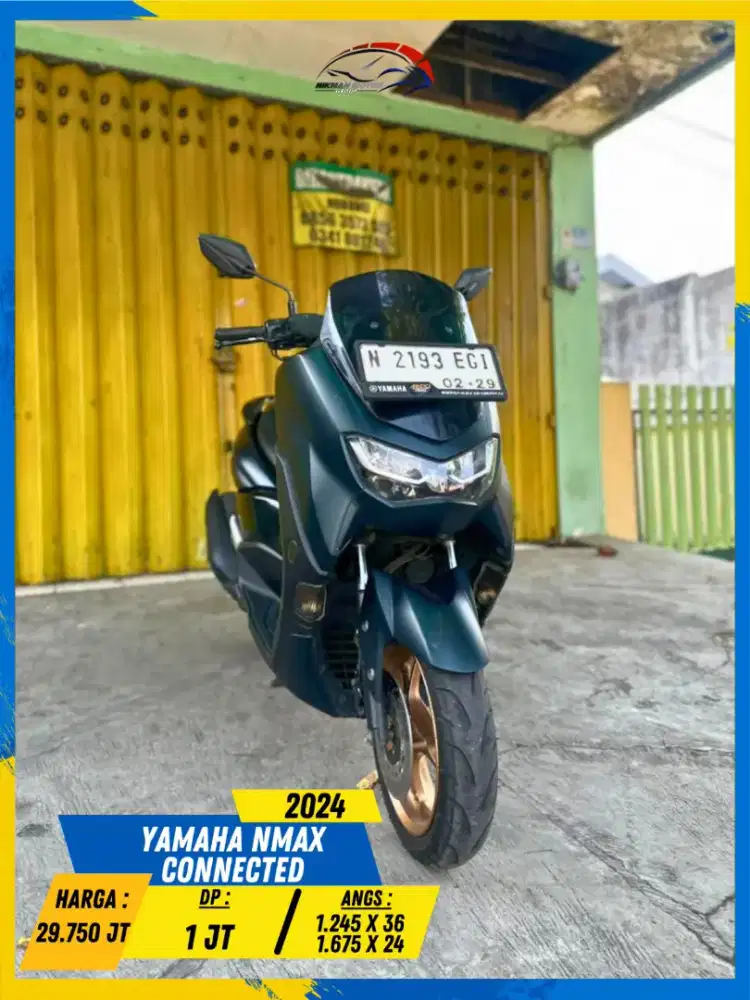 YAMAHA NMAX CONNECTED 2024 GASS MASZEHH HIKMAH MOTOR KEPUH MALANG