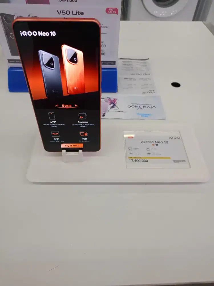 Cicilan tanpa kartu kredit dengan aeon fast hp iqoo neo 10