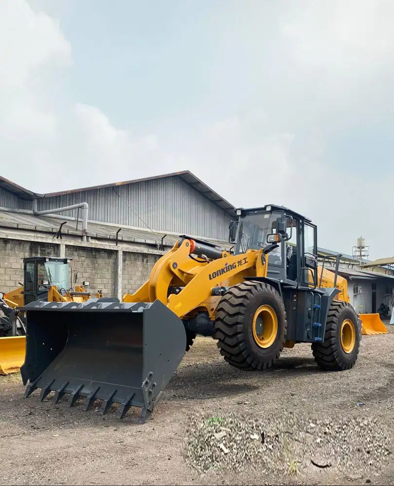 Jual Wheel Loader Merek LONKING Kapasitas 3 Kubik Terbaik Diindonesia