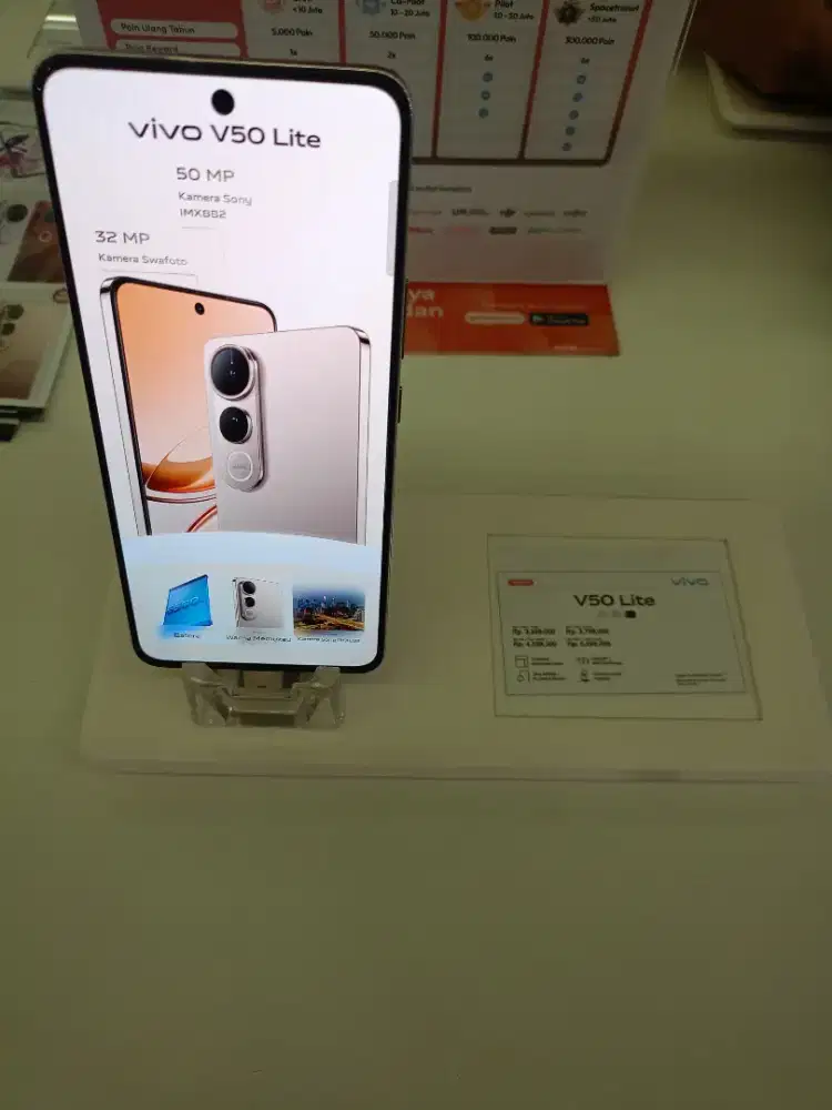 Vivo v50 lite cicilan dengan aeon fast