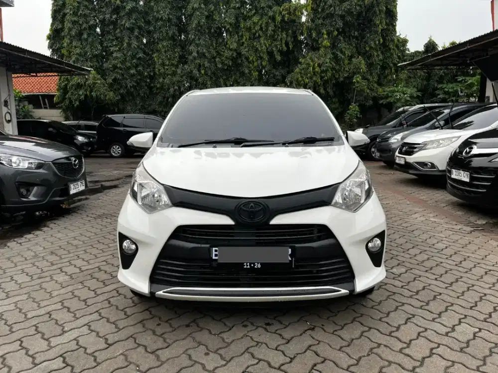 TOYOTA CALYA G MATIC 2016 WHITE EDITION RARE ANTIK !!