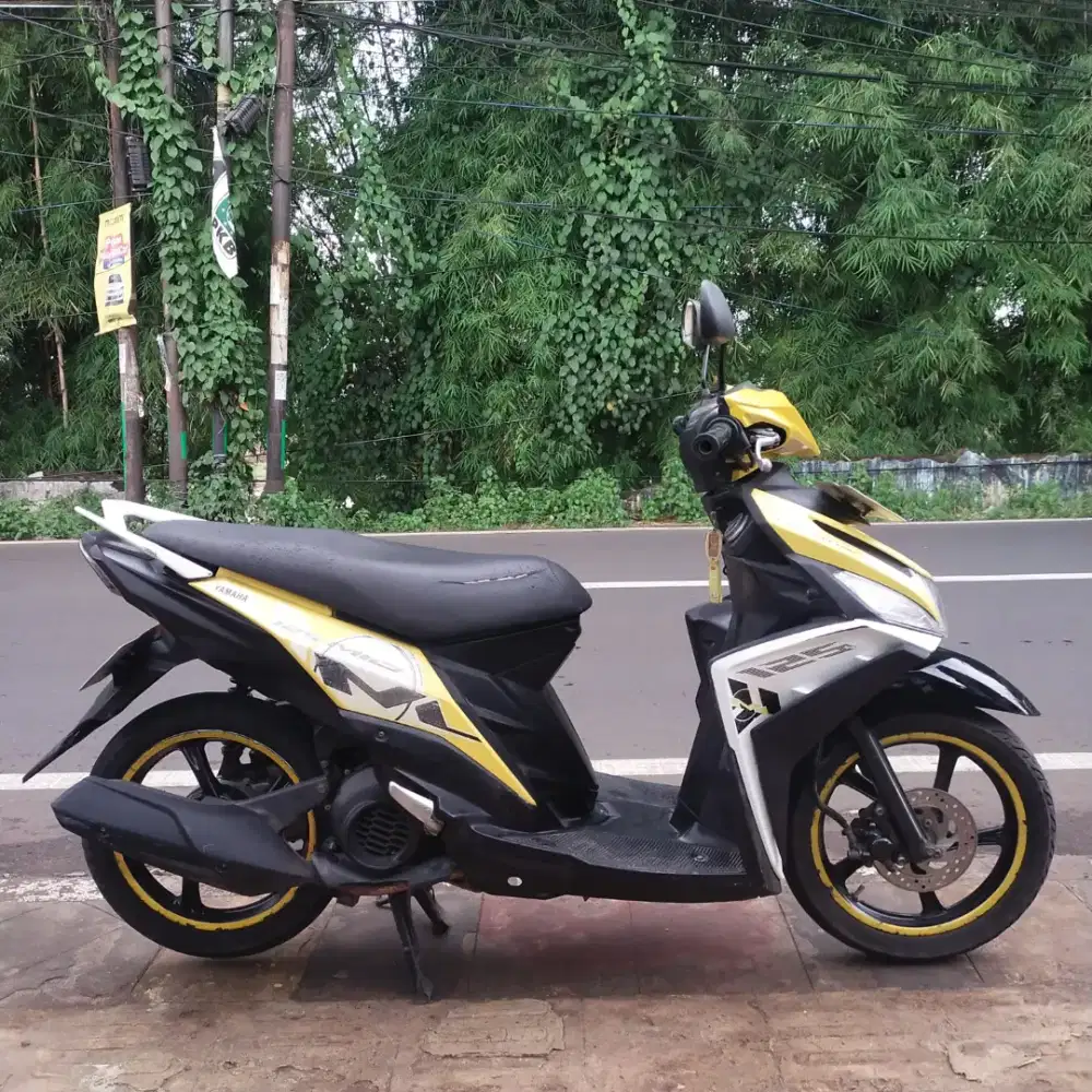 Mio M3 2018 Orisinil mesin Aluss lengkap Bagus