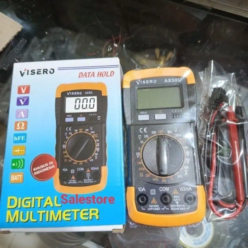 DIGITAL MULTIMETER VISERO A830L