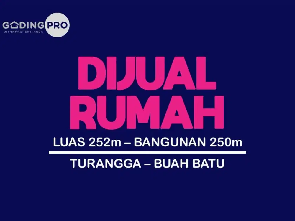 JUAL RUMAH MURAH AREA, TURANGGA, BUAH BATU, BATUNUNGGAL, LENGKONG,