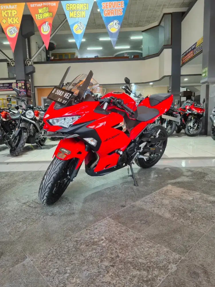 KM baru 1600 Kawasaki Ninja 250 FI 2022, Wildan Sanjaya Motor Bandung