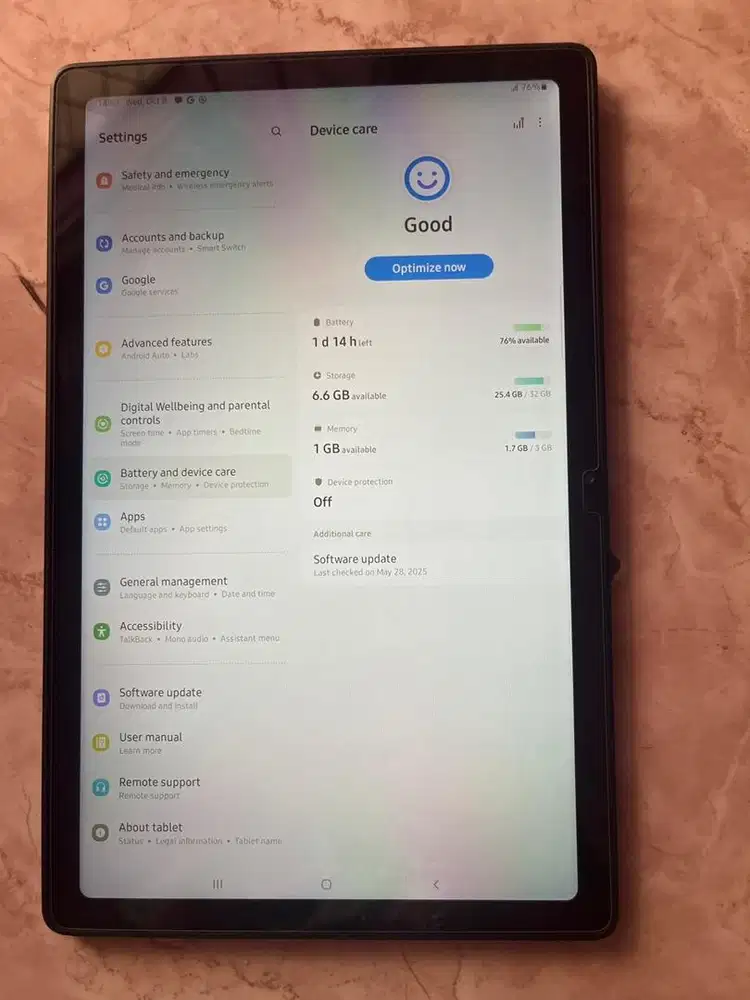 Tablet Samsung A7