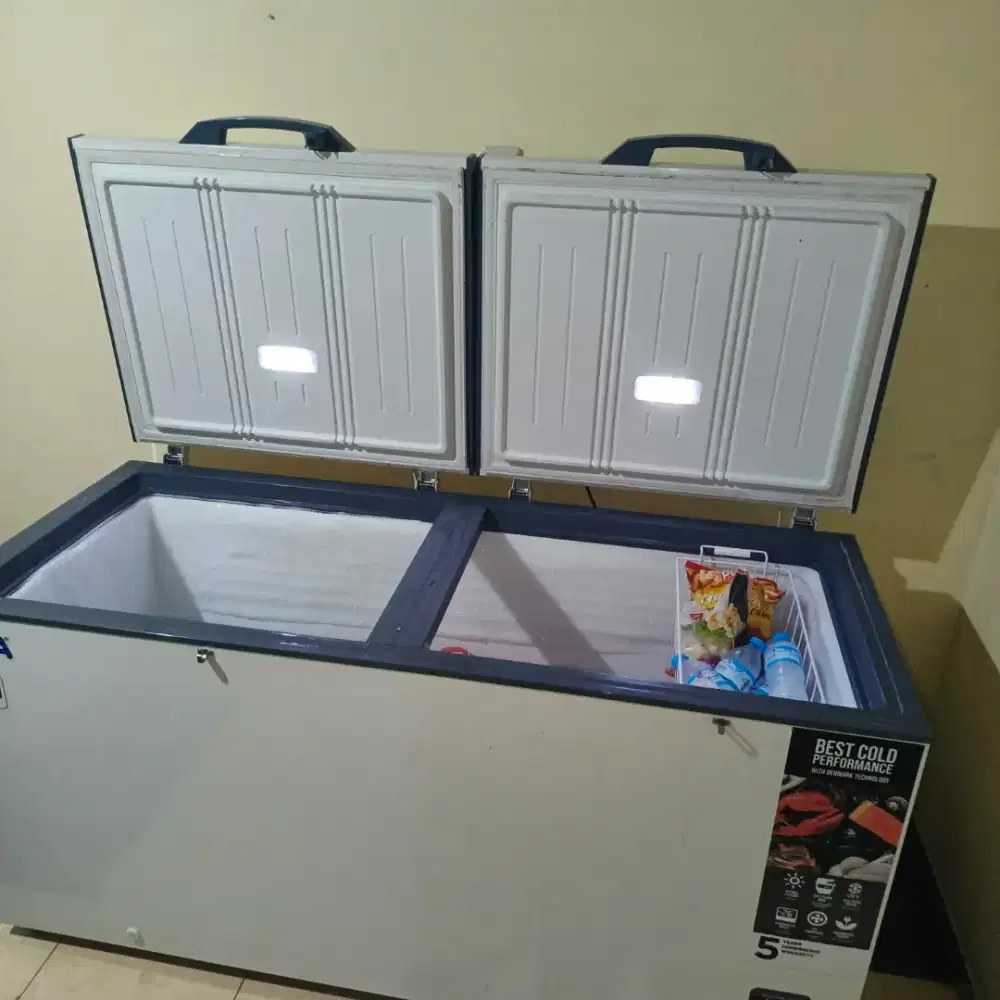 freezer gea AB-600-R 500L mulus luar dalem