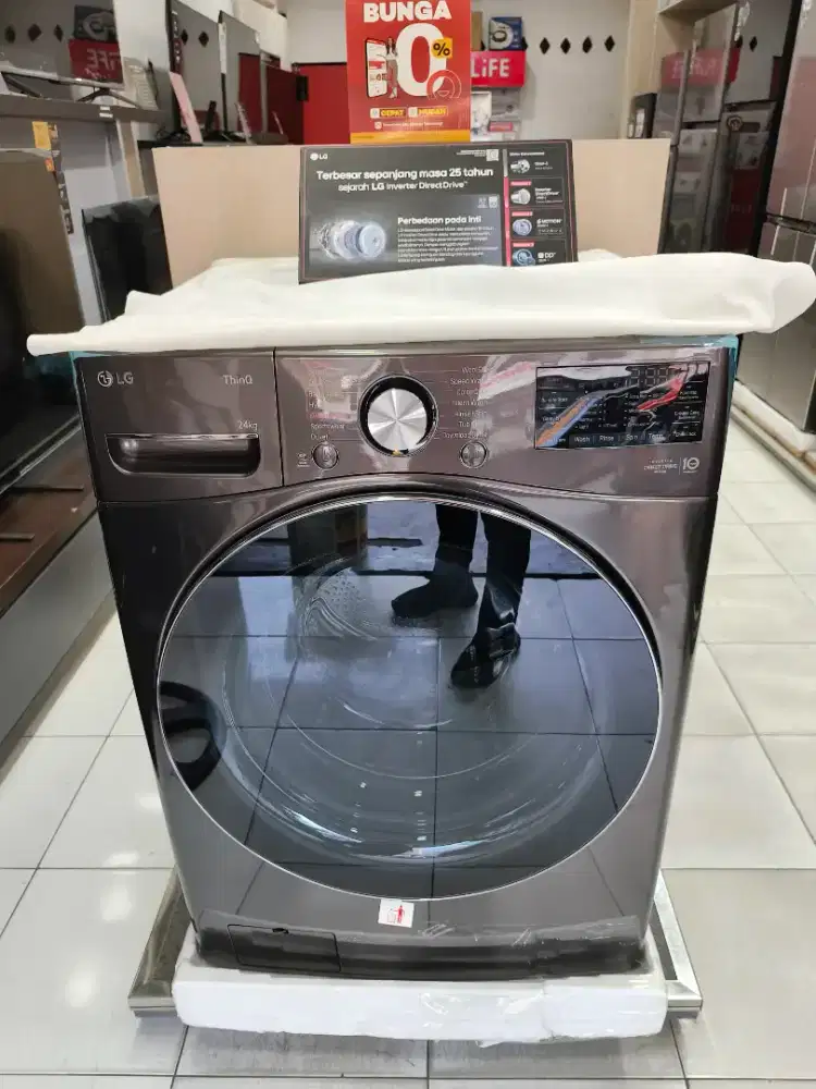 MESIN CUCI MEREK LG BARANG BARU BERGARANSI RESMI
