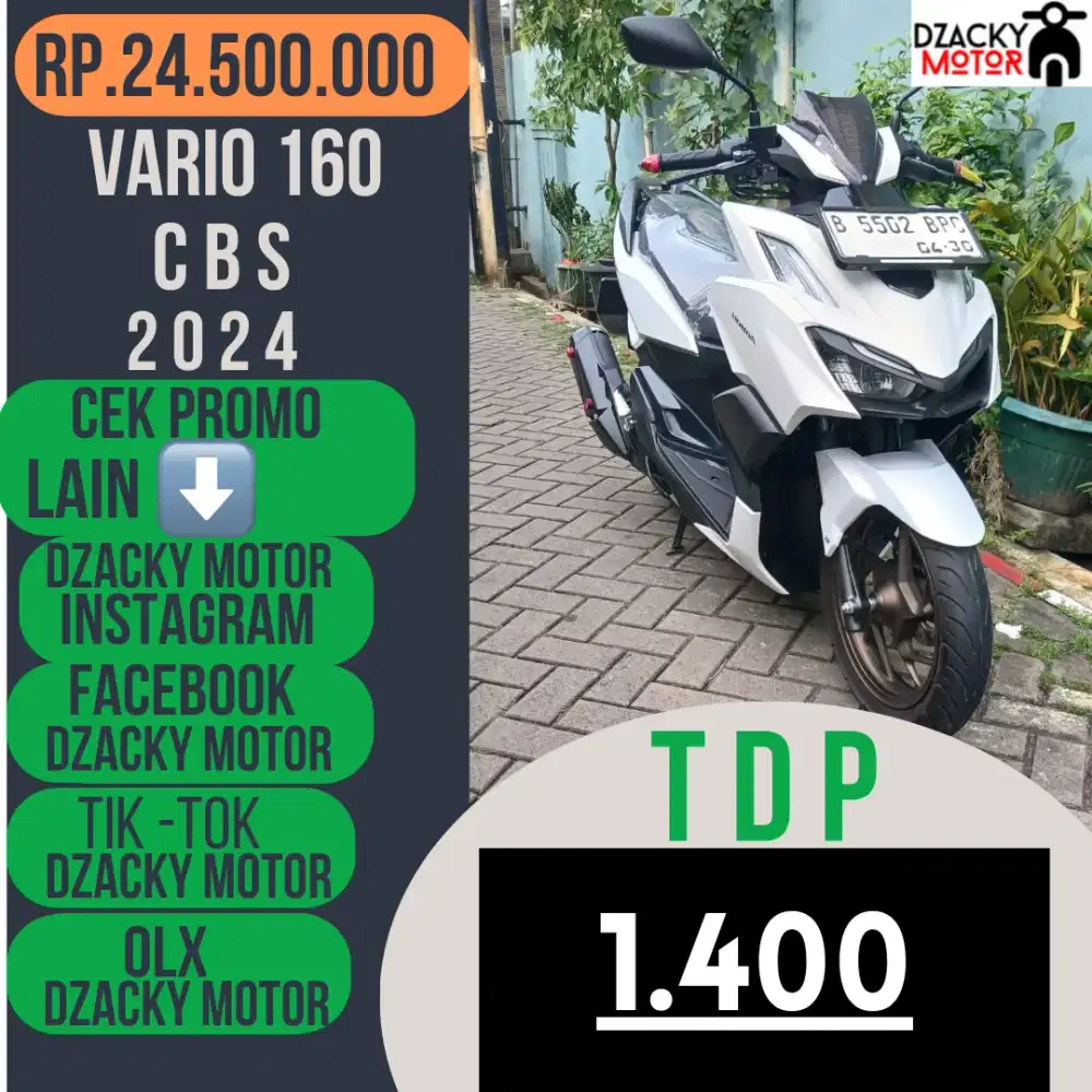 VARIO 160 CBS 2025  DP PROMO SECOND BERKUALITAS
