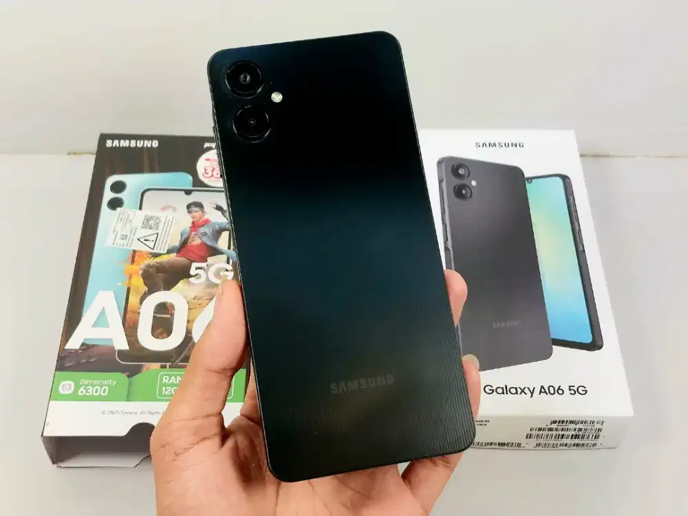 Samsung Galaxy A06 5G 128GB mulus fullset Resmi SEIN