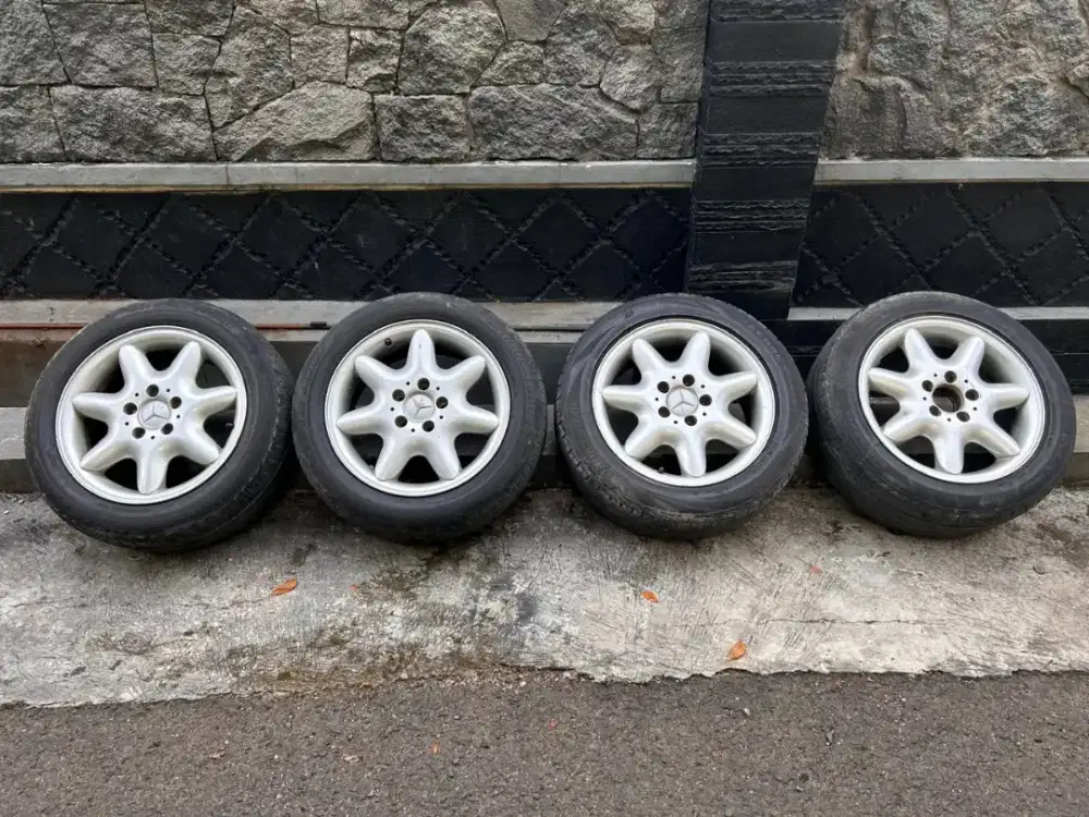 di jual velg original mercedes benz w203 c240 elegance