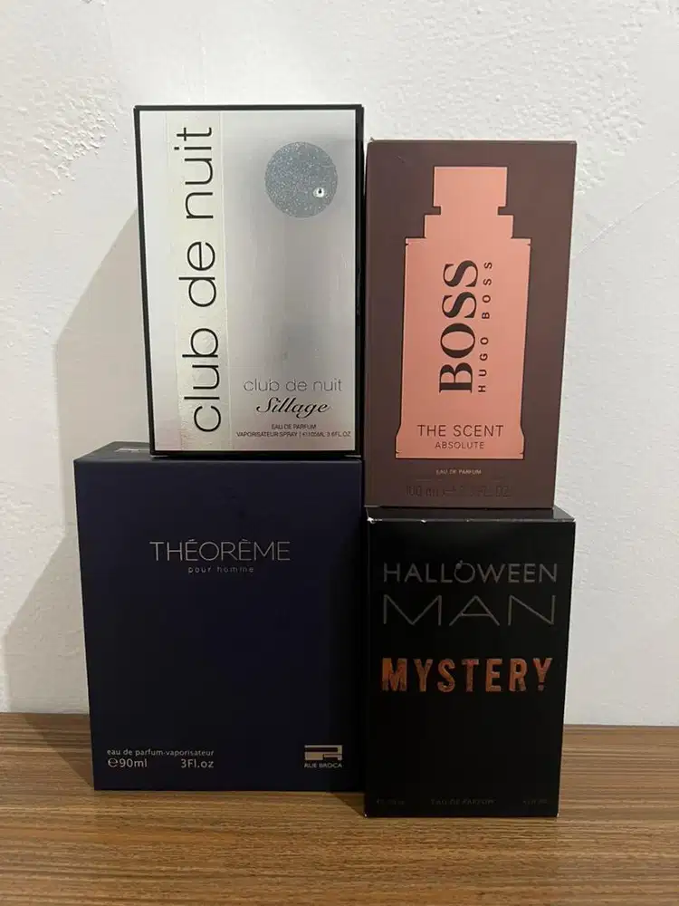 Parfum Branded (Boss,TT,Halloween,Club de nuit,Theoreme Pour Homme