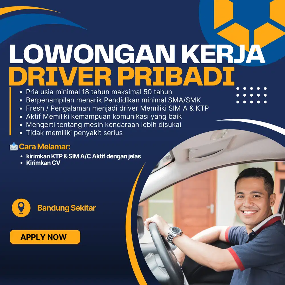 mencari supir pribadi