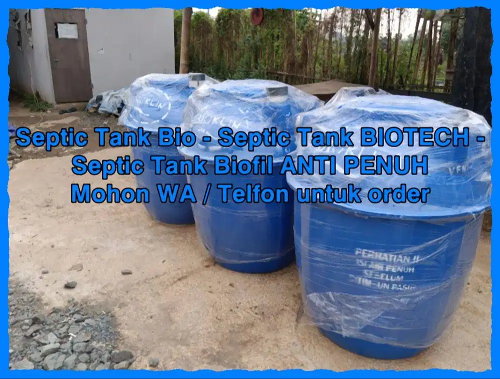 Septictank, Sepiteng Biofilter, Biotank, Biofil,