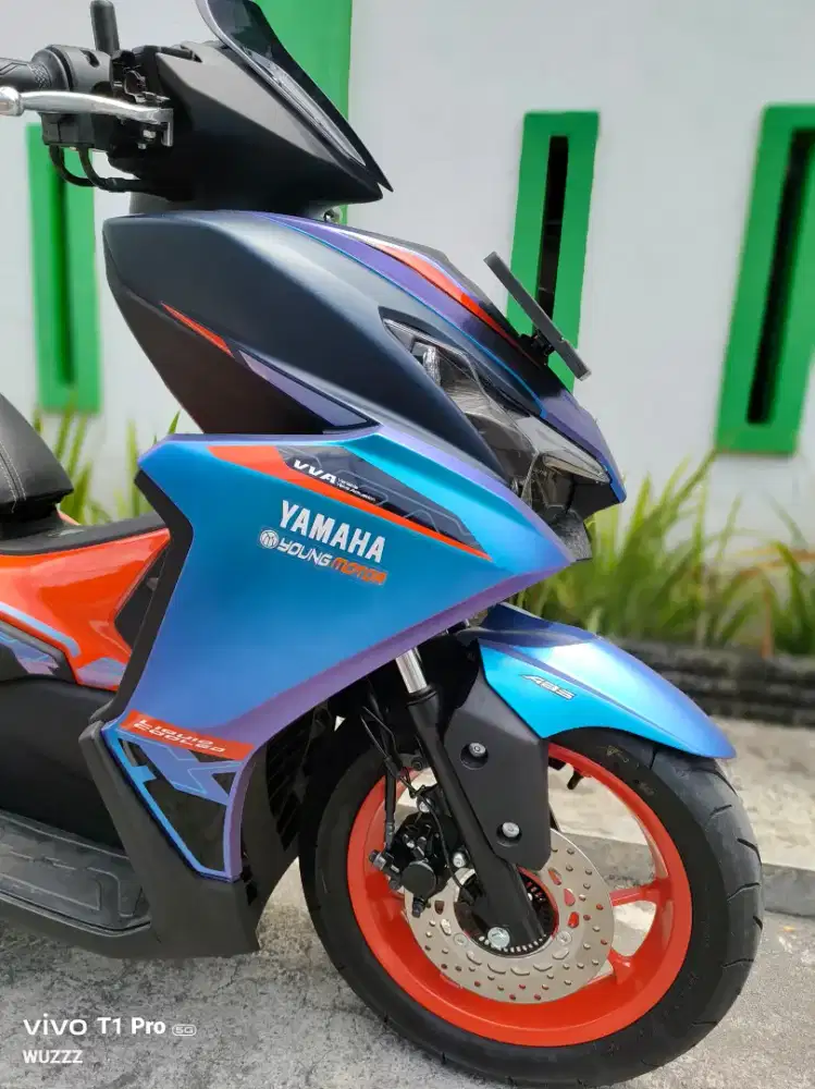 Aerox alpha ABS Conected gress