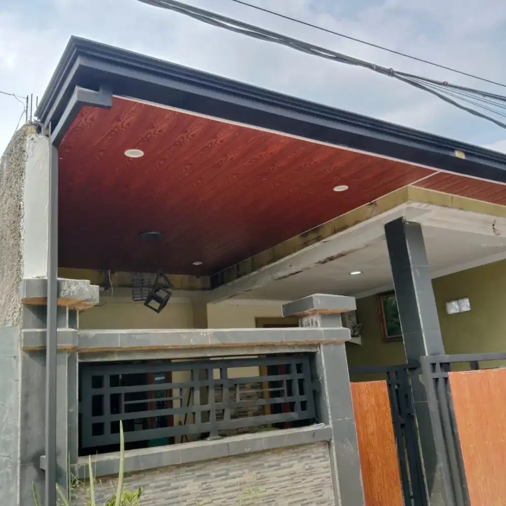 Kanopi atap minimalis