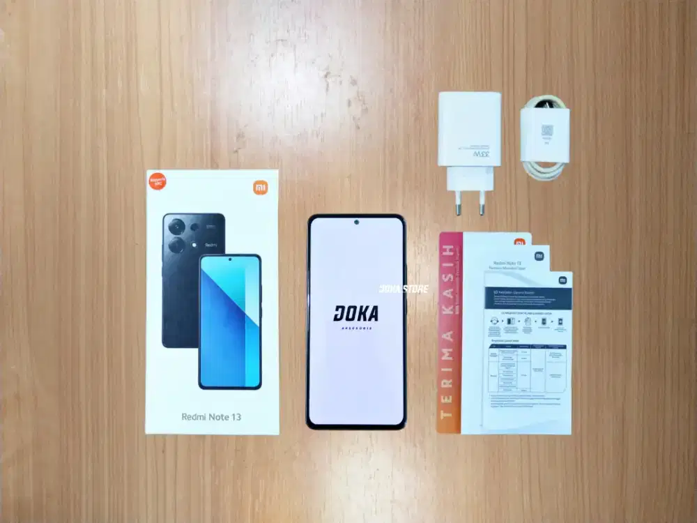 DOKA | REDMI NOTE 13 BLACK 8/256 FULLSET SEGEL